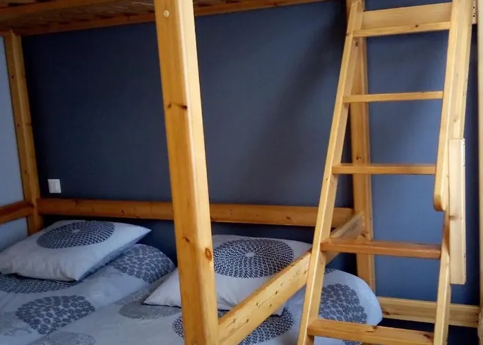 度假居 Maison Les Pieds Dans Le Sable 350m De La Velos 布雷蒂诺斯梅尔